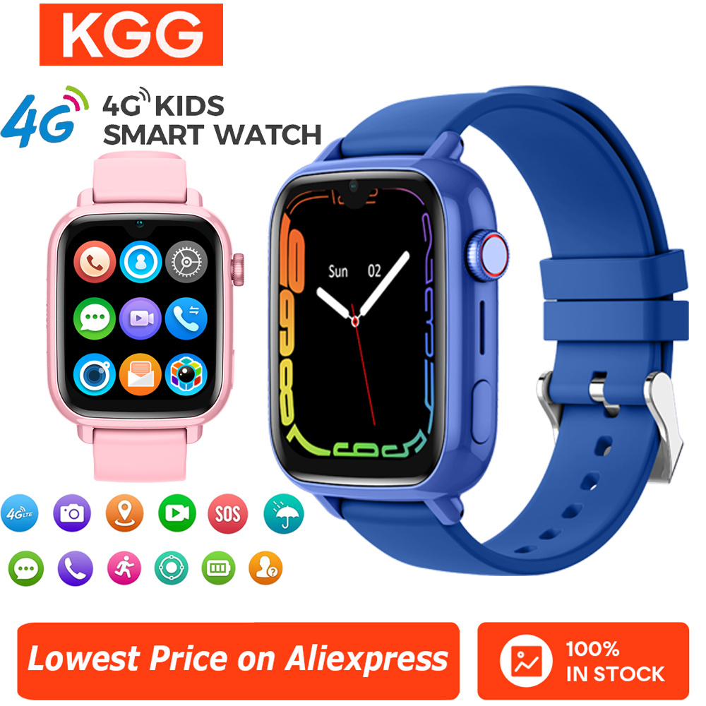 4G Smart Watch Kids Phone Watc - Smartwatch Watches For Kids With Gps 评论和价格