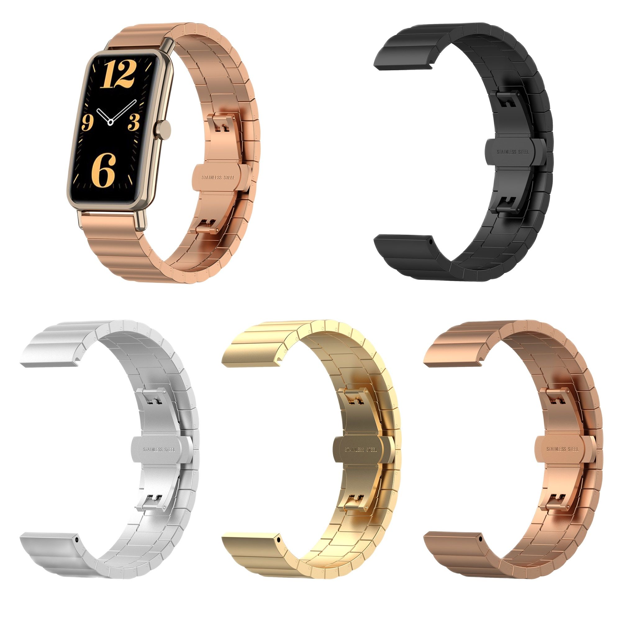 16mm Stainless Steel wristband - Timex Watches Smartwatch 评论和价格
