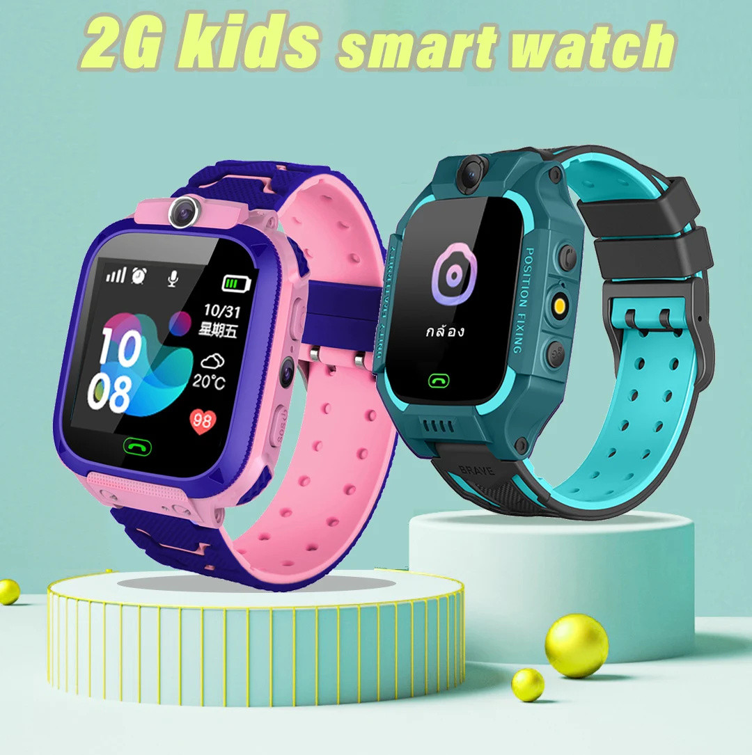 Q12 Kids Smart Watch 2G SOS Ca - Smartwatch Watches For Kids 评论和价格