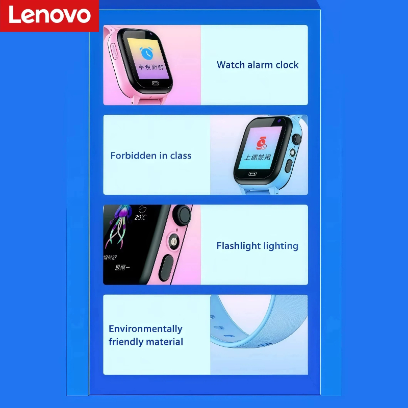 Lenovo Kids Smart Watch Earpho - Smartwatch Watches For Kids With Gps 评论和价格