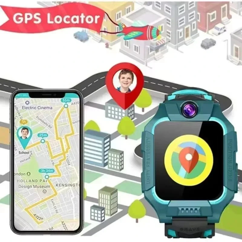 Lenovo 2026 New 5G Waterproof  - Smartwatch Watches For Kids With Gps 评论和价格