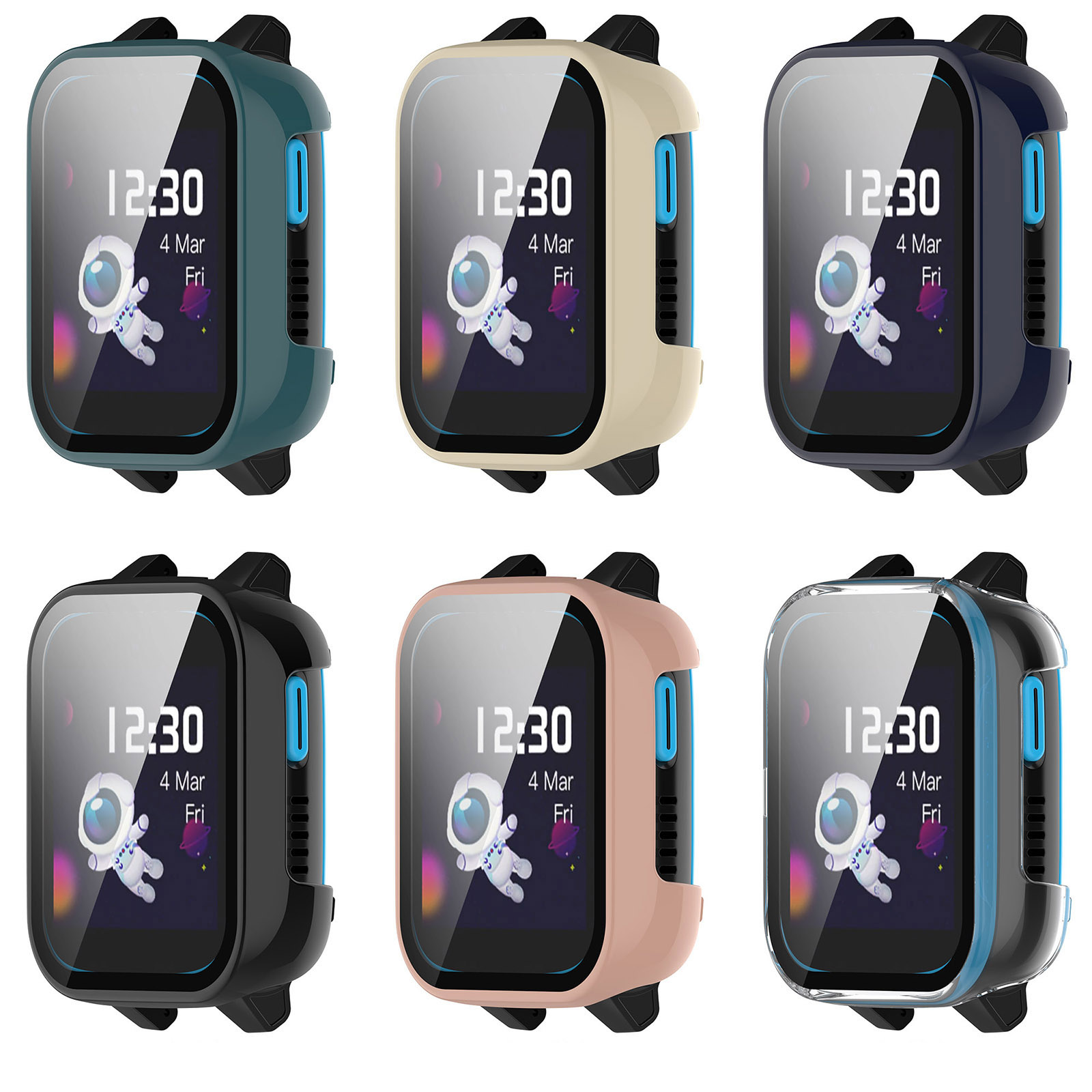 Hard Edge Shell Glass Screen P - Smartwatch Watches For Kids 评论和价格