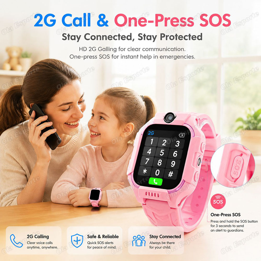 2027 New 2G/5G Kids Smart Watc - Smartwatch Watches For Kids With Gps 评论和价格