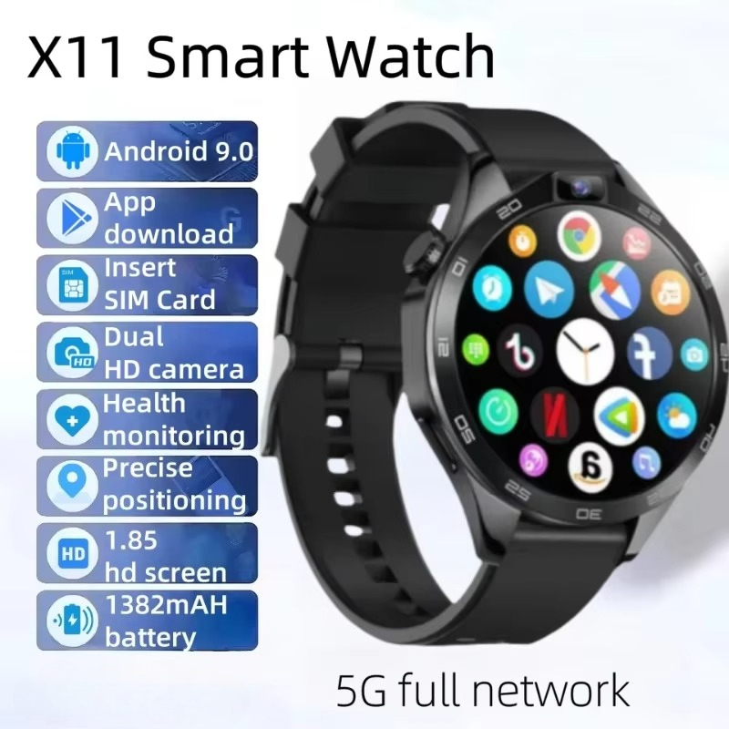 New X11 4G Mens Smart Watch Du - Smartwatch Watches For Women With Gps 评论和价格