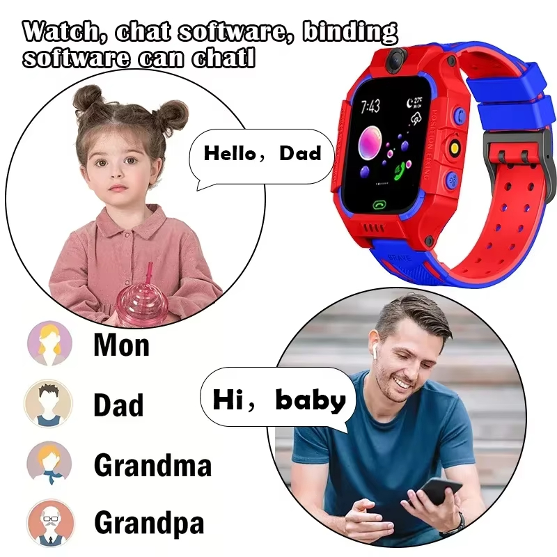 Lenov 5G Child Camera Smart Wa - Smartwatch Watches For Kids With Gps 评论和价格